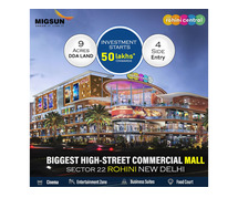 Migsun Rohini Central Commercial Projects Sector 22 Delhi