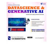 Data Science with Generative AI Online Training | Data Science Course in Hyderabad