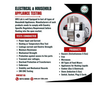 Electrical Household Products Testing Lab in Lucknow