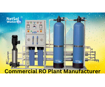 Superior Commercial RO Plant Manufacturer in Gurgaon: Netsol Water