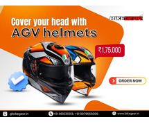 Cover your head with AGV helmets at lowest prices!