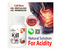 Relieve the Pain of Heartburn and Acidity with Acikill Capsule