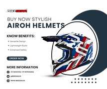 Buy now stylish AIROH Helmets in India!