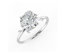 Isabella Round Diamond Solitaire Engagement Rings