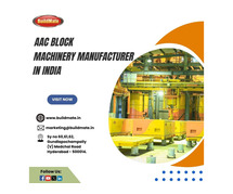 AAC Block Machinery Manufacturer in India