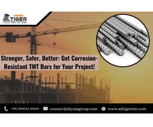 Stronger, Safer, Better: Get Corrosion-Resistant TMT Bars for Your Project!