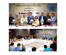 New Book Celebrating Sandeep Marwah’s Accolades Unveiled at 9th Annual Writers Meet