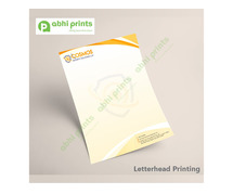 Professional Letterhead Printing Service at Abhiprints