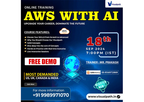 AI With AWS Online Free Demo