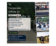 Corporate Team Outing in Rishikesh: Plan with CYJ Events