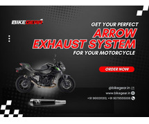 Get your perfect Arrow exhaust system for your motorcycle