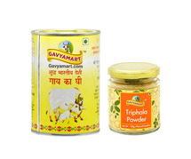 Desi Cow A2 Ghee (1L)+Triphala Churn