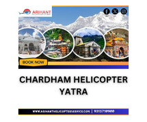 Book Comfortable Way For Pilgrims Of Char Dham Yatra By Helicopter