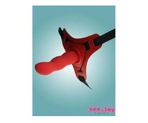 Buy Red Deep Climax Strap On Dildo Realistic Penis Harness | Call: 9830983141