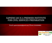 How is Sapiens IAS coaching for UPSC preparation?