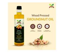 Wood Pressed Groundnut Oil