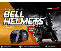 Get your rich look with bell helmets online!