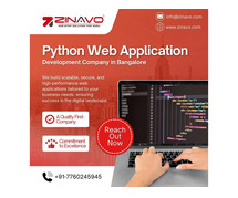 Python web application development company