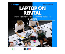 Laptop on Rent for Corporate Events in Ghaziabad - Laptop on Rental | +91 888 266 5235