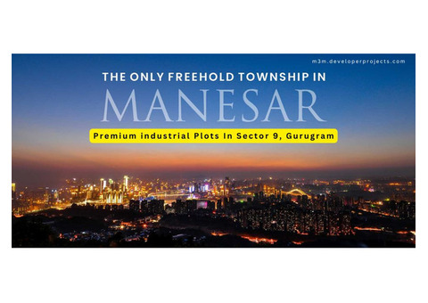 Warehouse & IT Park Plots at M3M Manesar In Gurugram