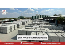 Building Excellence: Choose Best AAC Block Manufacturers