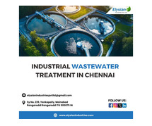 Industrial Wastewater Treatment in Chennai