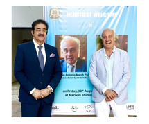 Indo-Spain Film and Cultural Forum Welcomes Ambassador Juan Antonio March as Patron