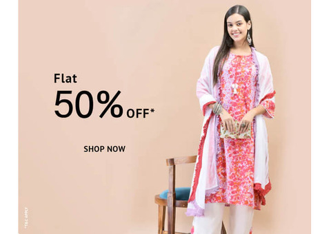 Unmissable Offer: Flat 50% Off At SHREE – Celebrate Her Uniqueness!