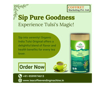 Discover Pure Wellness: Organic India Tulsi Green Tea in Delhi NCR!