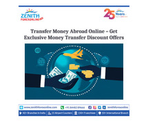 Transfer Money Abroad Online – Get Exclusive Money Transfer Discount Offers