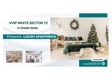 VVIP White Greater Noida West - Spacious Modern Living