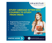 Study Abroad Course Options After 12th Grade from India