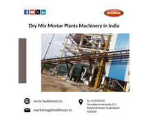 Dry Mix Mortar Plants Machinery in India