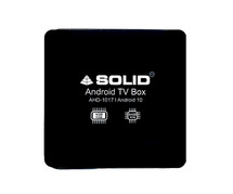 Solid AHD-1017 4GB/64GB Android 10 Smart Tv Box (Black)