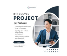 Get Expert Solutions for IMT Projects