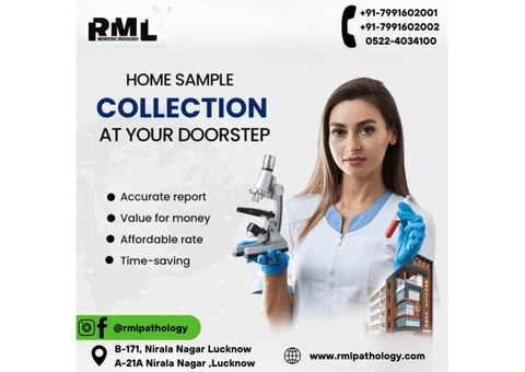 Home Sample Collection Near You by RML Pathology - Best Pathology Lab in Lucknow