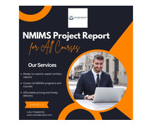 NMIMS Project Report for All Courses