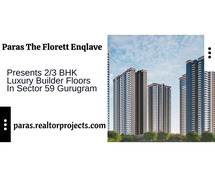 Paras The Florett Enqlave In Sector 59 Gurgaon -  The Ideal Place To Live