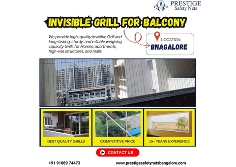 Invisible Grill for Balcony Bangalore – Prestige Safety Nets