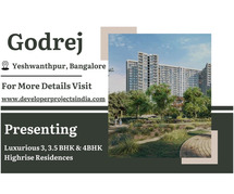 Godrej Yeshwanthpur - Luxurious 3, 3.5 & 4 BHK Highrise Residences in the Heart of Bangalore