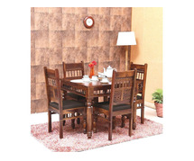 Segur Solidwood 4 Seater Dining Set