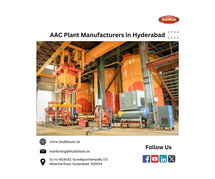 AAC Plant Manufacturers in Hyderabad