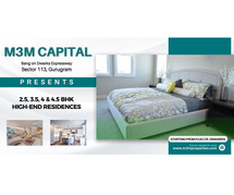 M3M Capital Sector 113 Gurgaon - Embrace A Life Of Relaxing Luxury