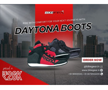 Ride with comfort for your next journeys with Daytona boots