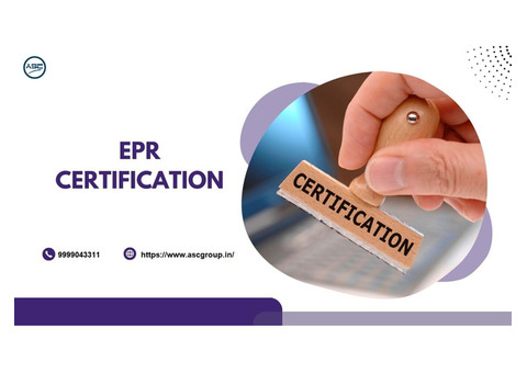 EPR Registration | Epr Registration Certificate