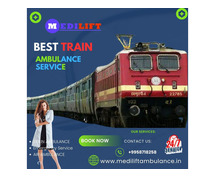 Select Medilift Train Ambulance in Patna with Top medical services