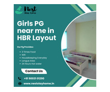 Girls PG near me in HBR Layout