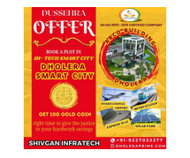 Book Plot in Dholera Get 10gram Gold Coin