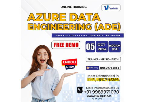 Attend Online  NEW DEMO On Azure Data Engineering