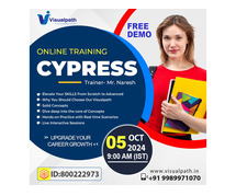 Cypress Automation Training Online Free Demo on 05 Oct